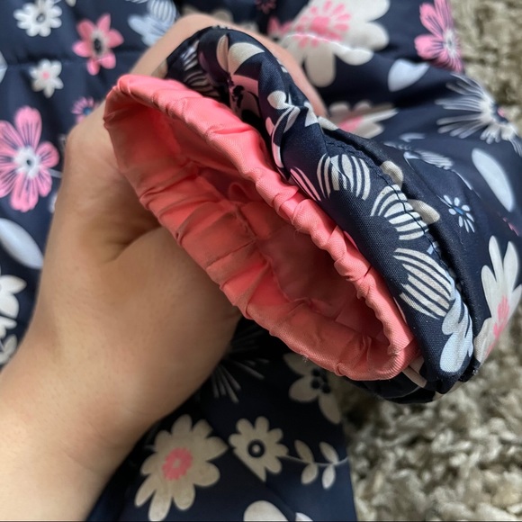 Carter's "Just One You" Navy and Floral Coat - Picture 6 of 7